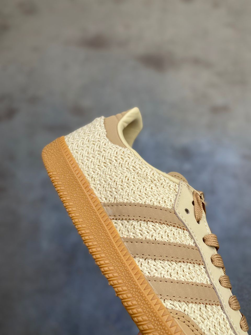 Adidas Samba Tressée Beige