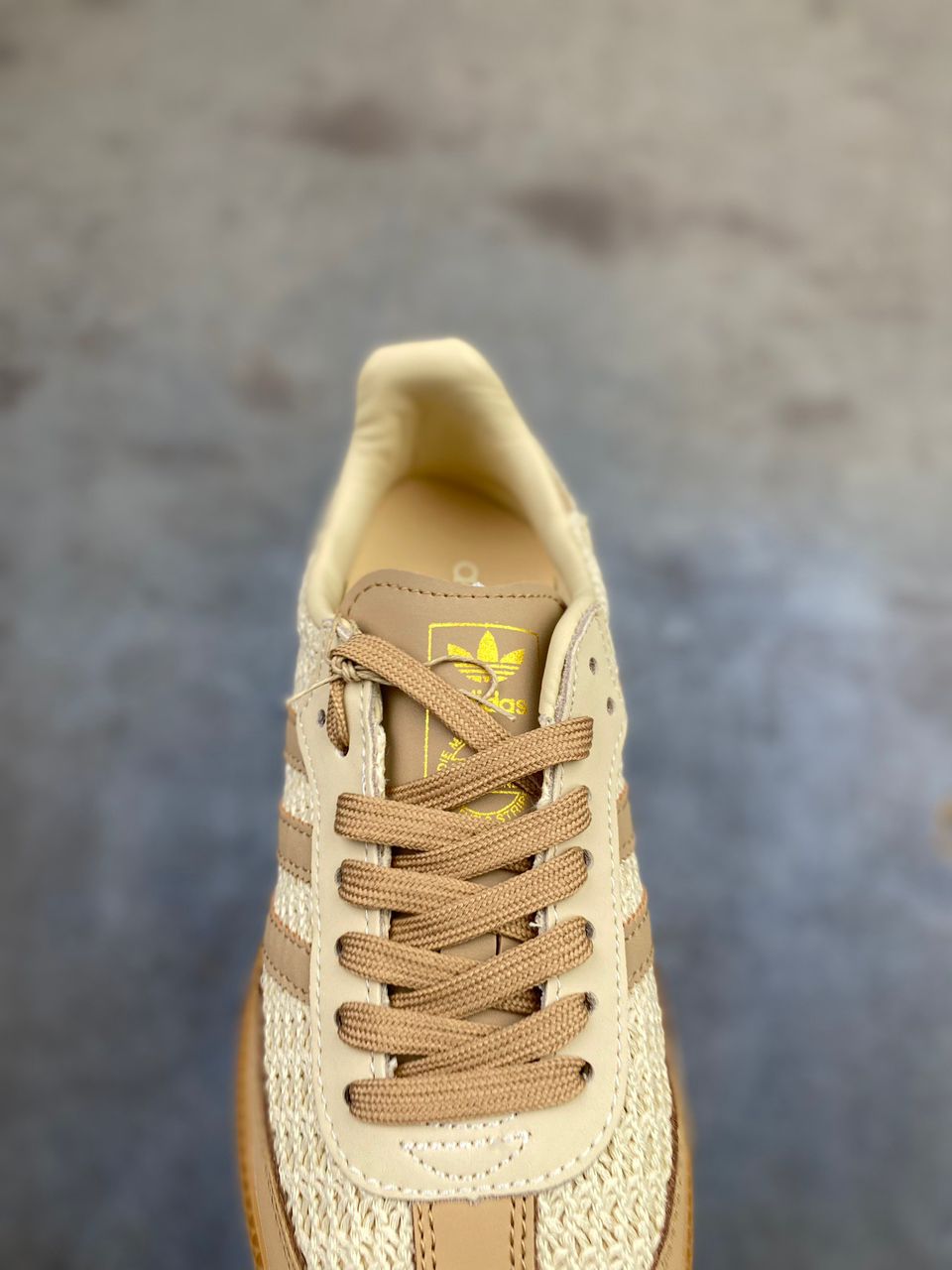 Adidas Samba Tressée Beige