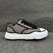 Maison Mihara Yasuhiro Peterson OG Sole Canvas Low Gray