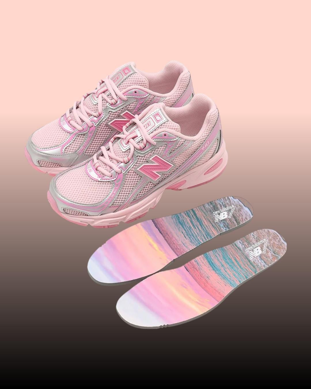 New Balance 740 Atmos Pink