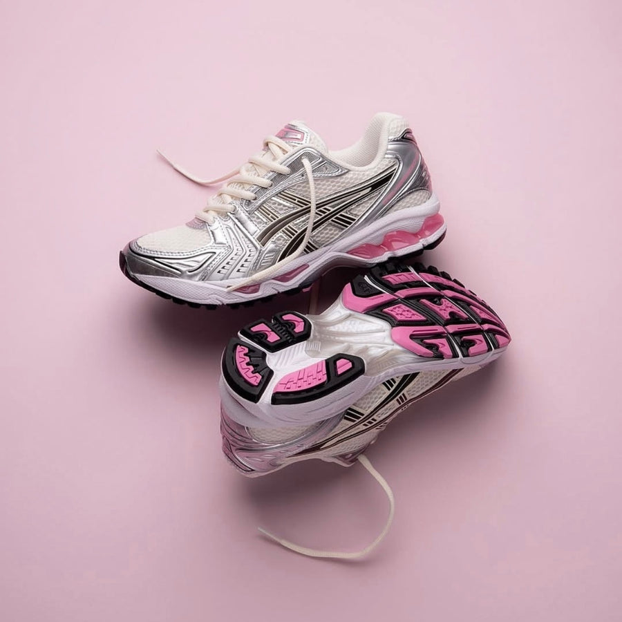 ASICS baskets Gel Kayano 14 crème rose