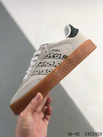 Adidas Samba « Leopard Off White » Grey