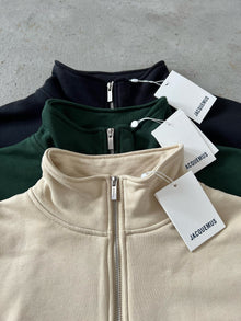 Jacquemus Pull Zippé Vert (vente privée)