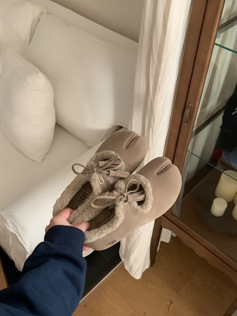 UGG Beige Fourrée