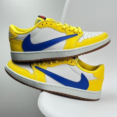 Travis Scott x Air Jordan 1 Low OG "CANARY (ELKINS)"