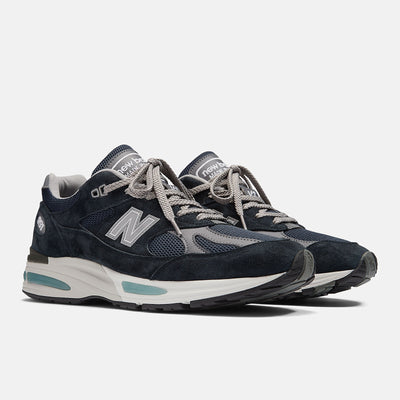 New balance 991v2 Dark navy avec smoked pearl et silver