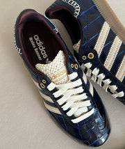 WALES BONNER x adidas originals Samba 'Collegiate Navy Night Red'