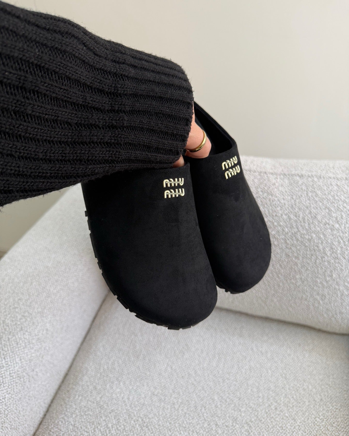 Claquettes Miu miu