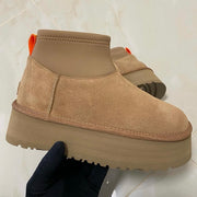Classic mini Dipper Brown boot