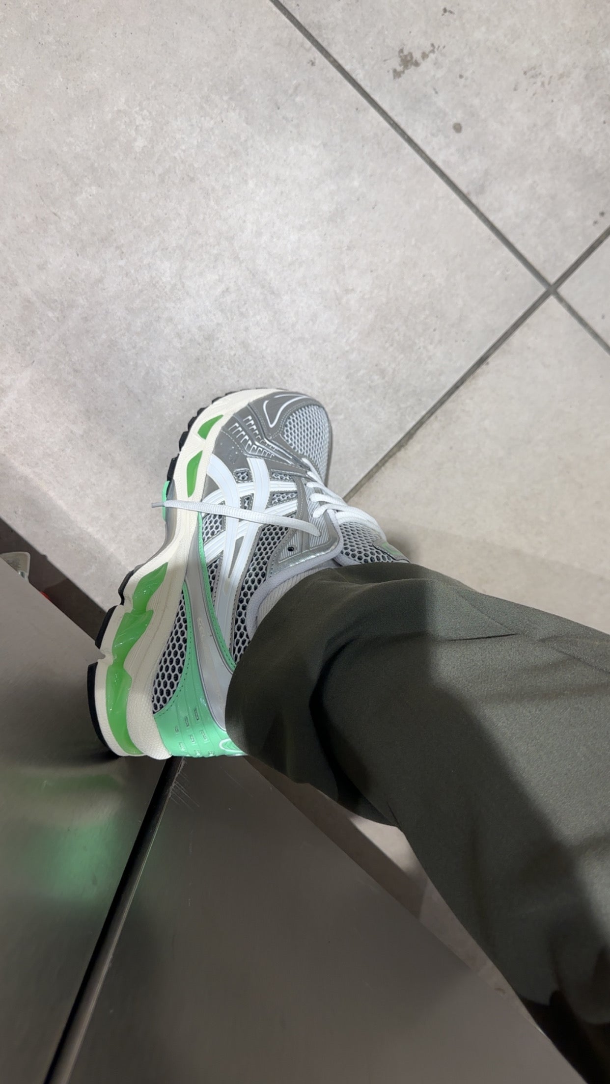 Asics Kayano green