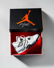 Jordan Retro 4 - White Cement 2025