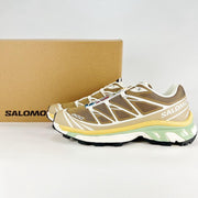 SALOMON XT-6 Daily outdoor commuting, low-top, casual, running shoes, unisex, brown