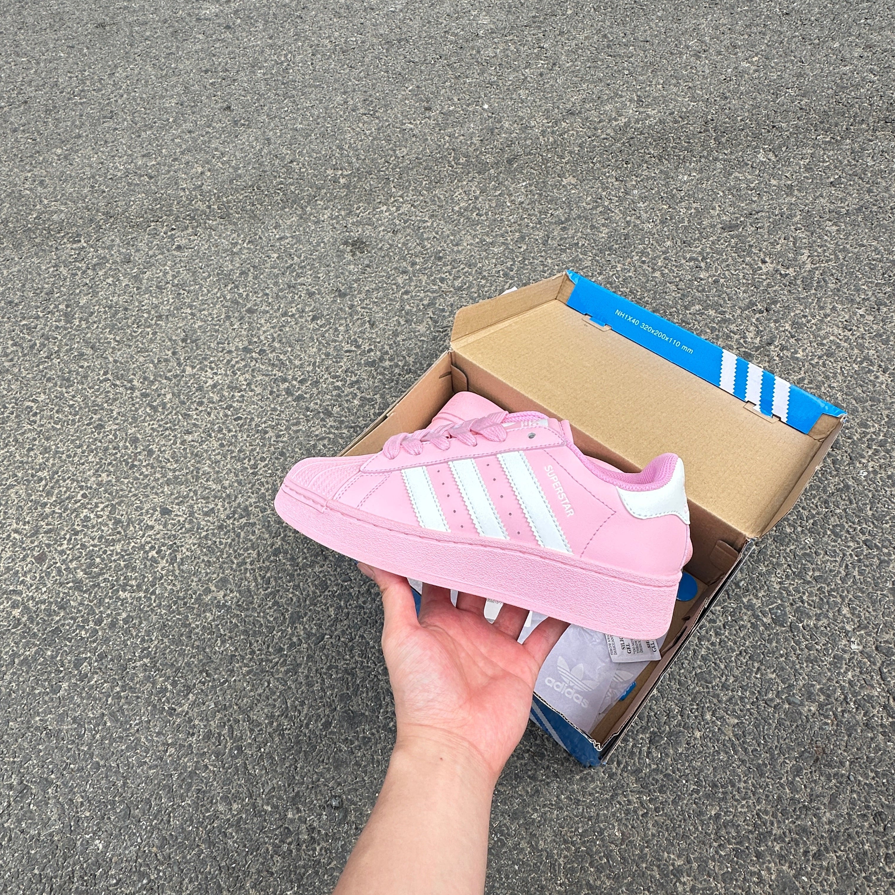 Adidas Superstar Excluded byiara 2025 Pink | lashoesby