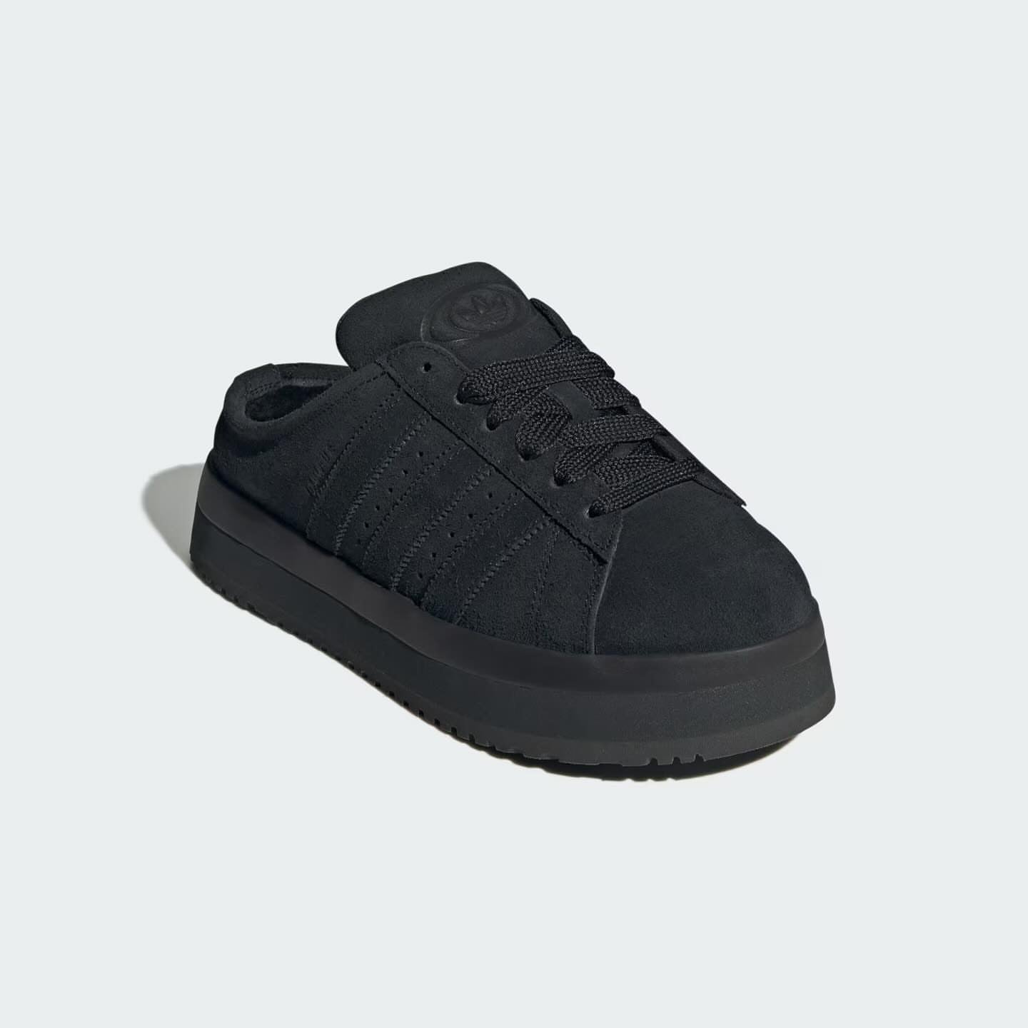 Adidas Campus Winter Mule Platform Black