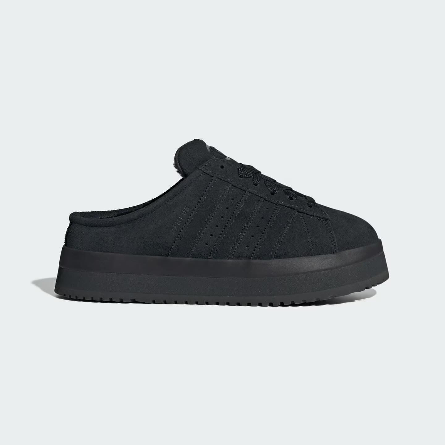 Adidas Campus Winter Mule Platform Black