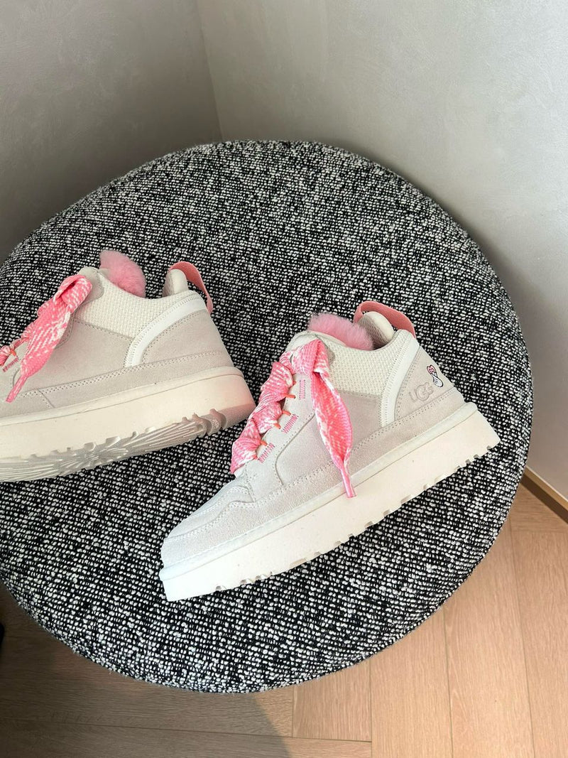 UGG Lowmel Blanc / Rose