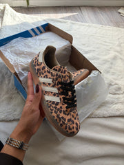 Adidas Samba leopard in its box