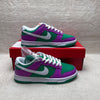 Dunk 'violet vert fluo 2023'