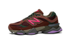 New Balance 9060 RICH OAK BURGUNDY