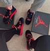 Sneakers - Jordan rétro 4 black red