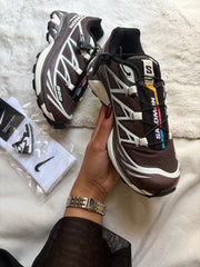 Salomon XT-6 chocolate, sole detail