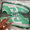 Sneakers - Dunk green glow