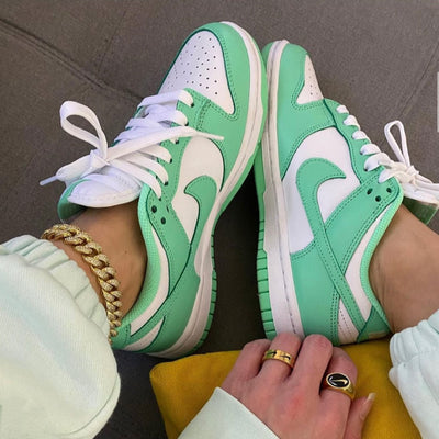 Sneakers - Dunk green glow