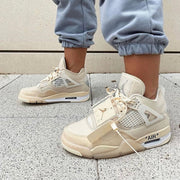 Sneakers - Jordan retro 4 Beige