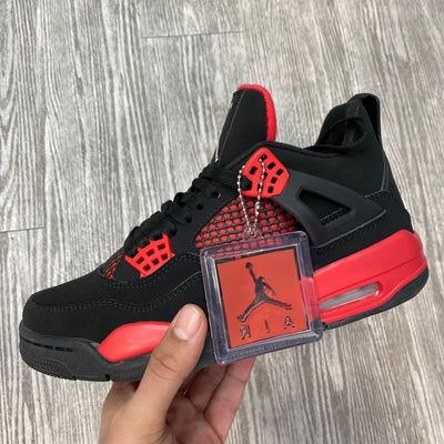 Sneakers - Jordan rétro 4 black red